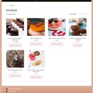 alt - image -6 Template Site Vitrine-PATISSERIE DOMICILE - Basique - AWRAI agence web-png