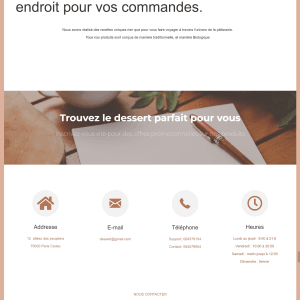 alt - image -5 Template Site Vitrine-PATISSERIE DOMICILE - Basique - AWRAI agence web-png